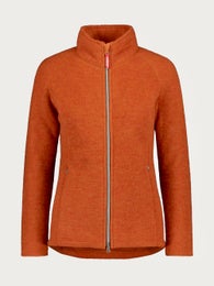 Naisten villafleecetakki, Hilla - Ruskovilla