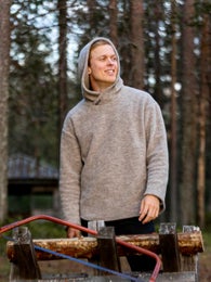 Villafleecehuppari, Greige - Ruskovilla